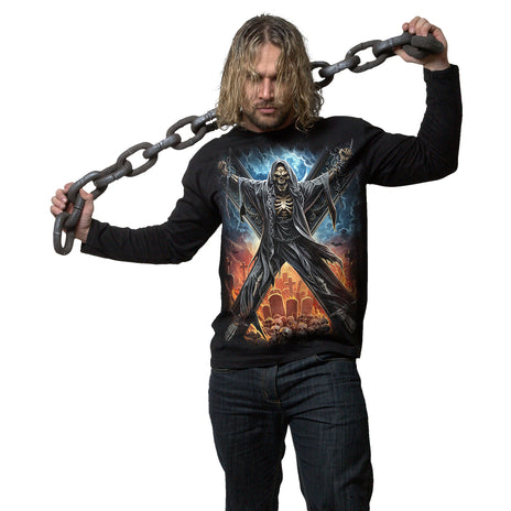 CROSSED OVER - Langarmshirt Schwarz
