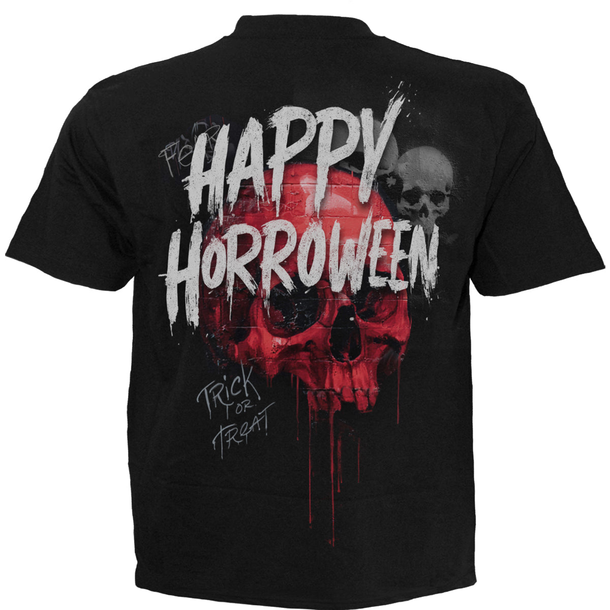 HAPPY HORROWEEN - T-Shirt Schwarz