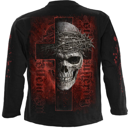 SILENT SUFFERING - Langarmshirt Schwarz