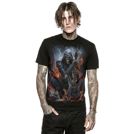 DEATH ROCKER - T-Shirt Schwarz