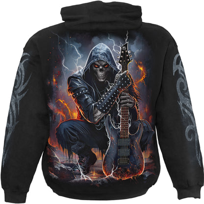 DEATH ROCKER - Kapuze Schwarz