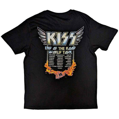 KISS - END OF THE ROAD WINGS - T-Shirt Black