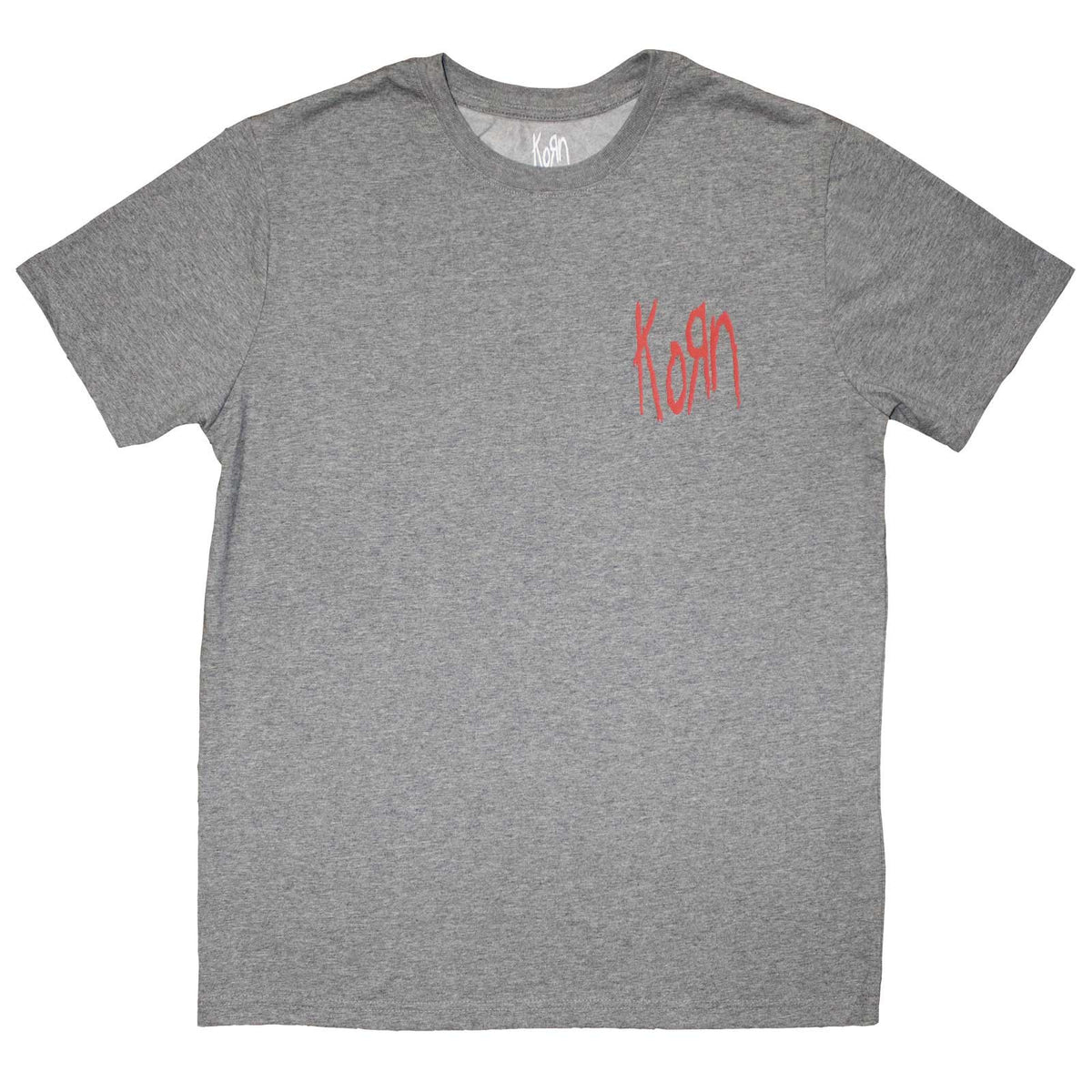 KORN - MINI RED LOGO - T-Shirt Grey