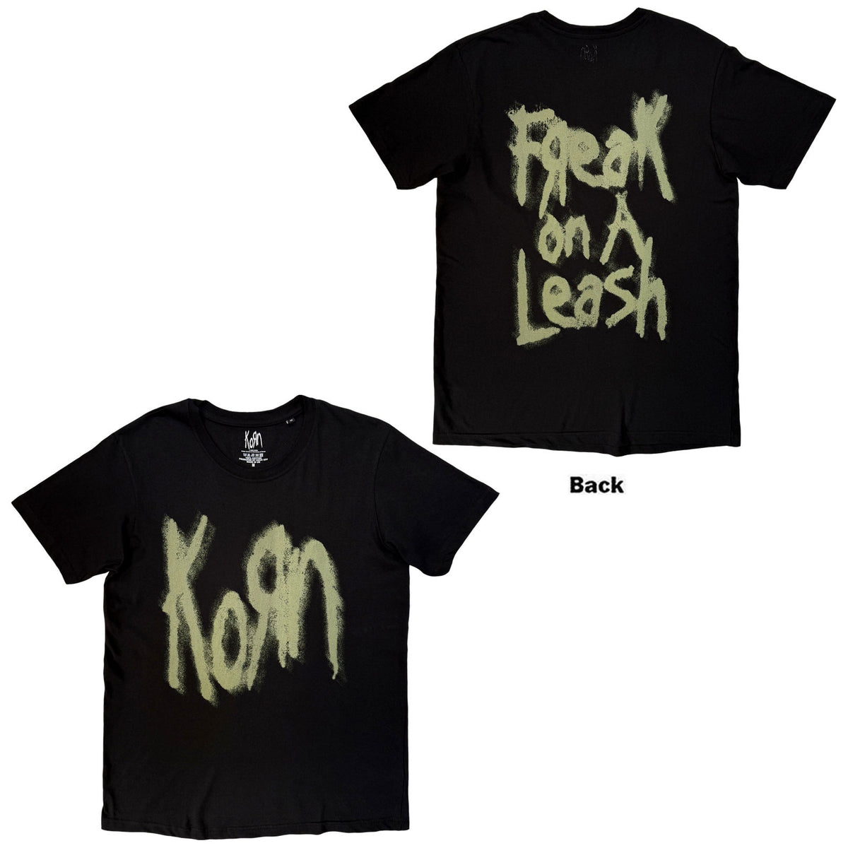 KORN - FREAK ON A LEASH - T-Shirt Black