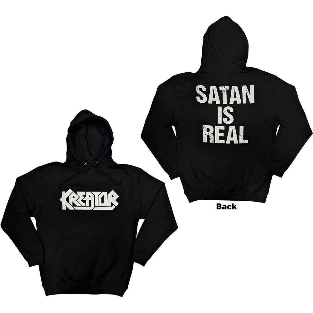 KREATOR - SATAN IS REAL - Pullover Hoodie Black