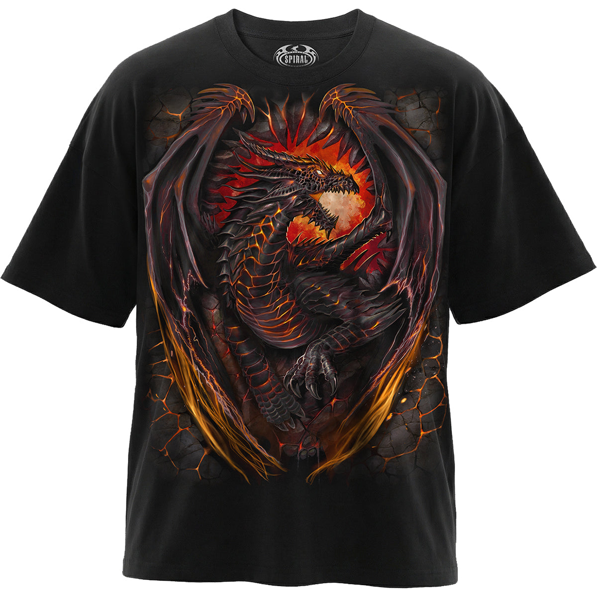 DRAGON FURNACE - Box T-Shirt Black