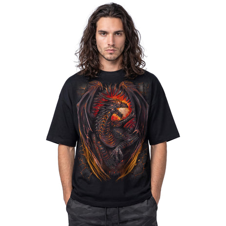 DRAGON FURNACE - Box T-Shirt Schwarz