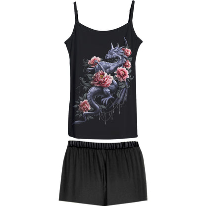 MATERNAL INSTINCTS - 4tlg. Gothic Pyjama Set