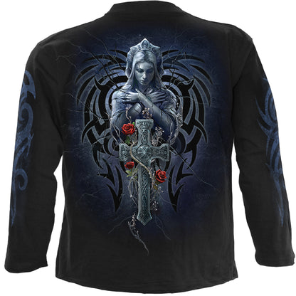 GRIEVING ANGEL - Langarm T-Shirt Schwarz