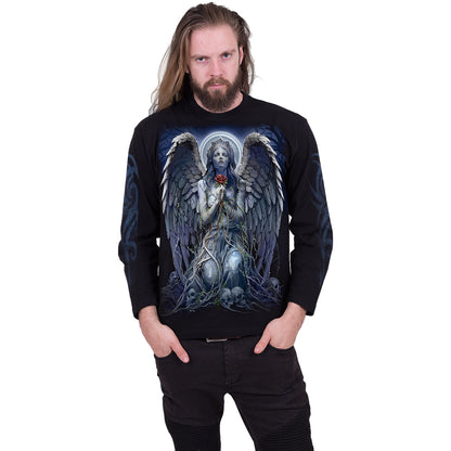 GRIEVING ANGEL - Langarm T-Shirt Schwarz