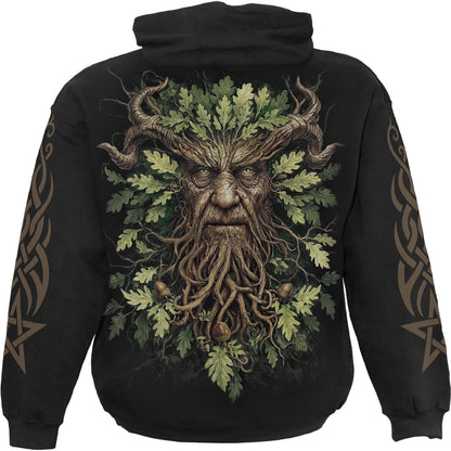 WOODLAND KING – Kapuzenpulli Schwarz