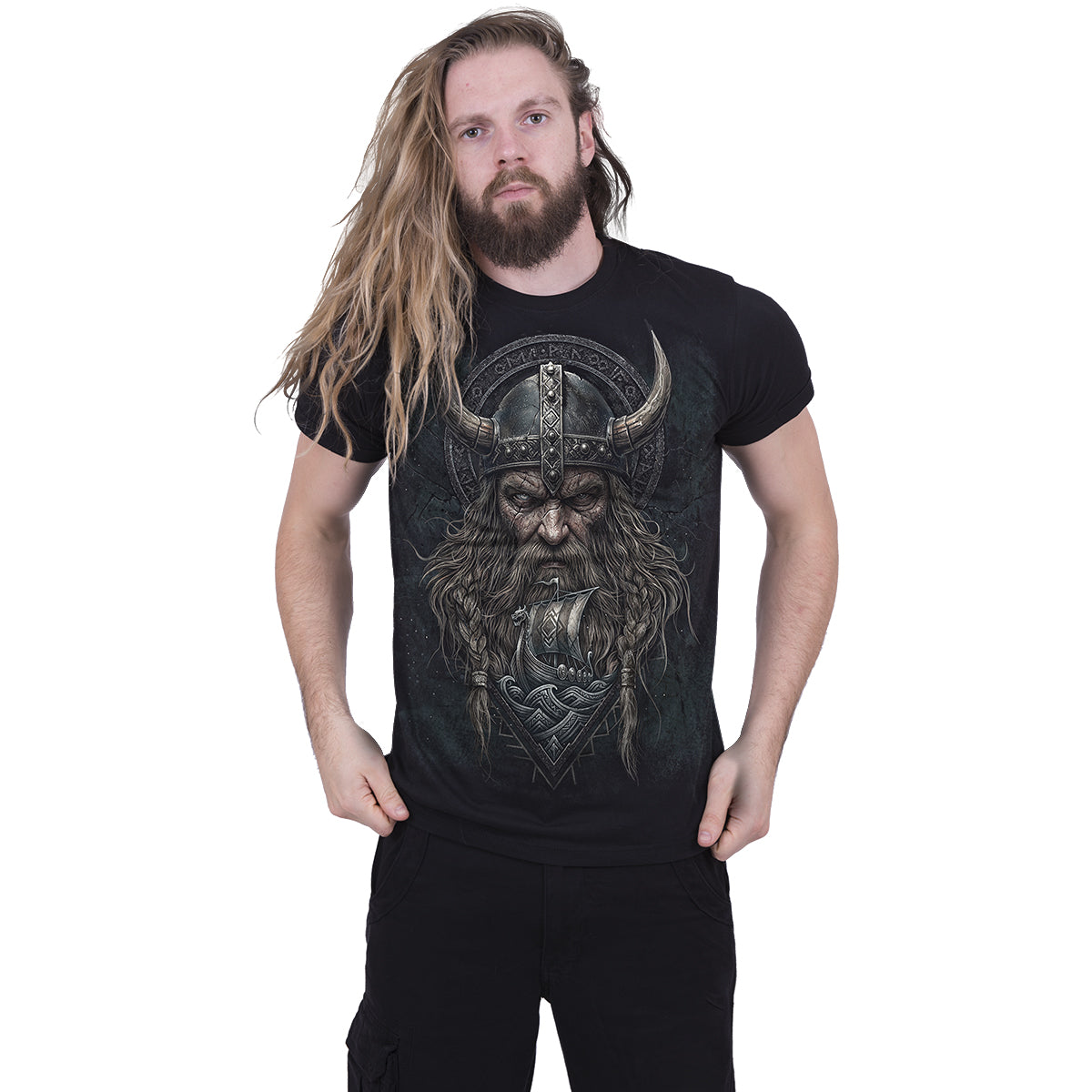 VIKING NORSEMAN – T-Shirt Schwarz