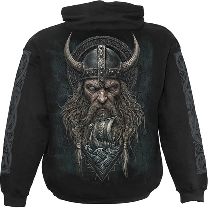 VIKING NORSEMAN – Kapuzenpulli Schwarz