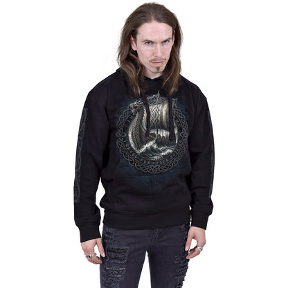 VIKING NORSEMAN – Kapuzenpulli Schwarz
