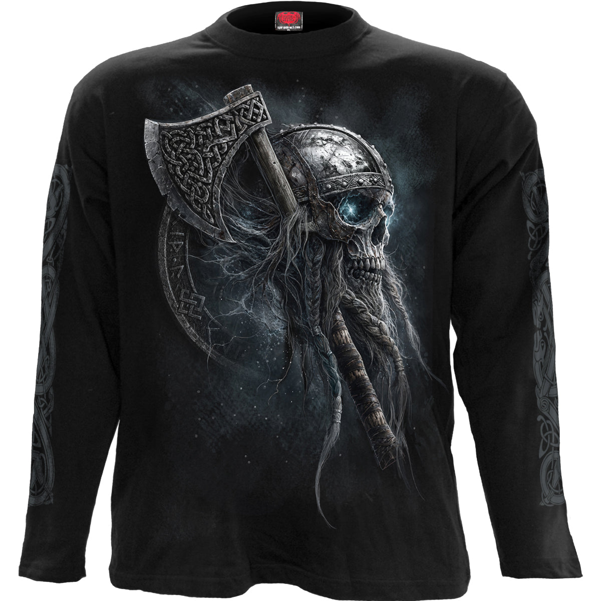 VIKING RAMPAGE – Langarm-T-Shirt, schwarz