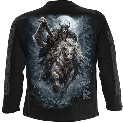 VIKING RAMPAGE – Langarm-T-Shirt, schwarz