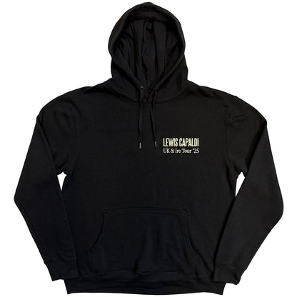 LEWIS CAPALDI - FLOWERS UK TOUR '25 - Pullover Hoodie Black