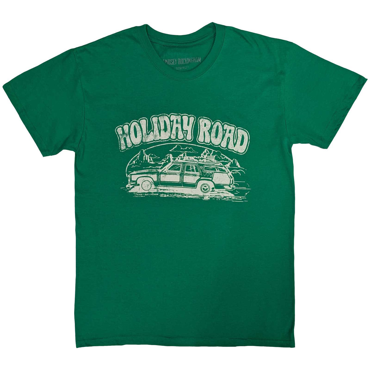 LINDSEY BUCKINGHAM - HOLIDAY ROAD - T-Shirt Green