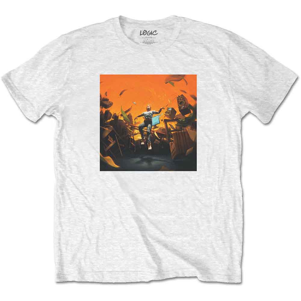 LOGIC - NO PRESSURE - T-Shirt White