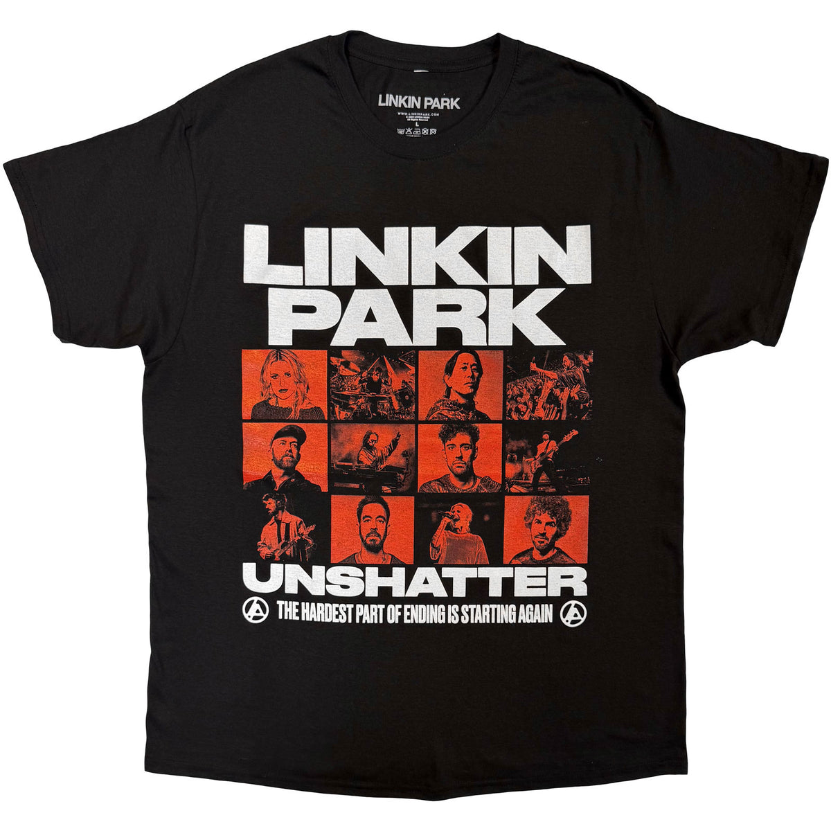 LINKIN PARK - UNSHATTER BOX PHOTOS - T-Shirt Black