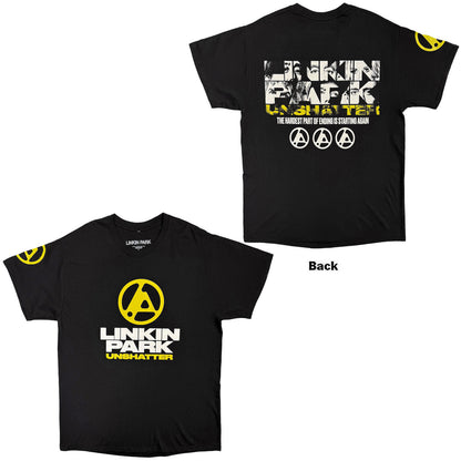 LINKIN PARK - UNSHATTER THE HARDEST PART - T-Shirt Black