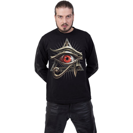 EVIL EYE - Langarmshirt Schwarz