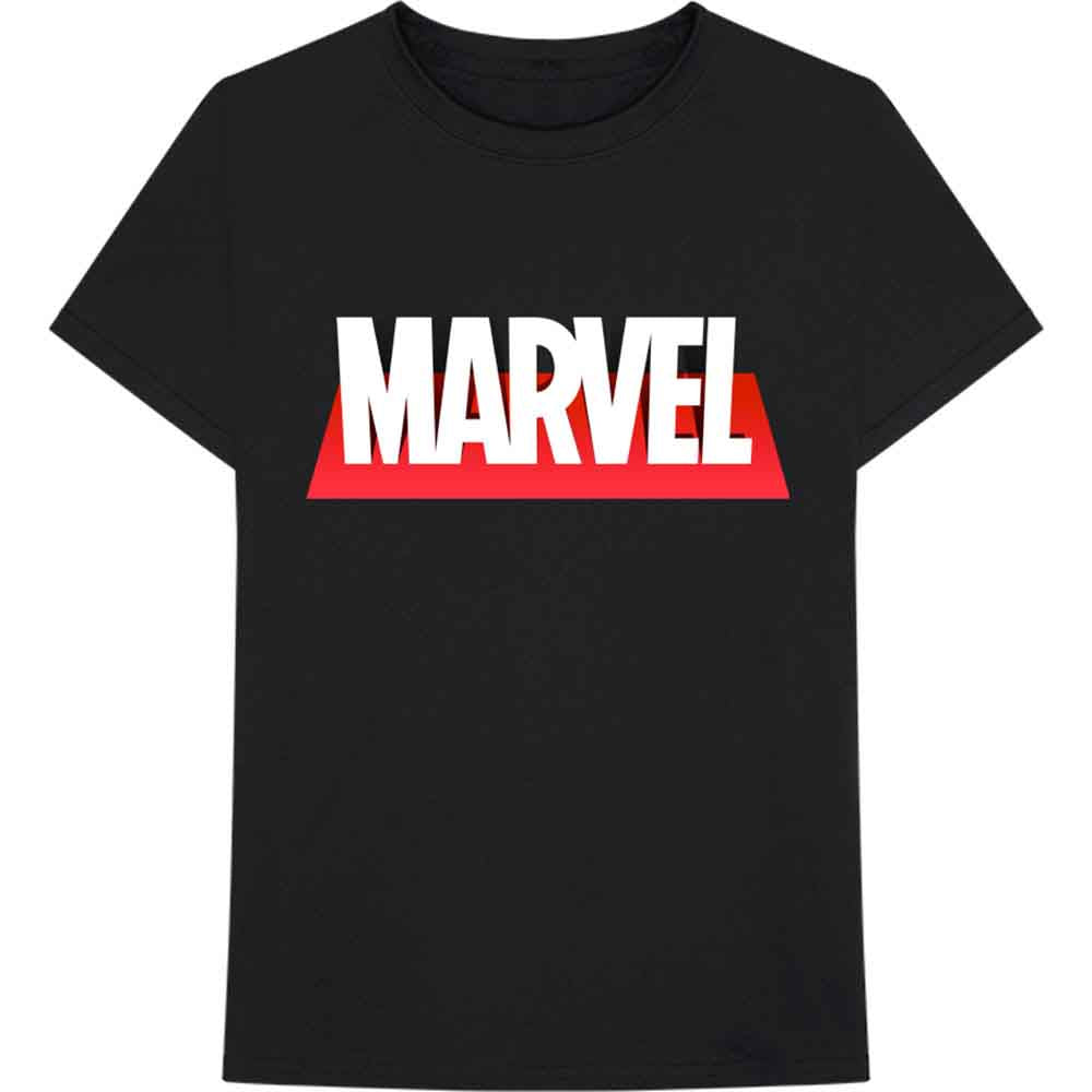 MARVEL COMICS - OUT THE BOX LOGO - T-Shirt Black