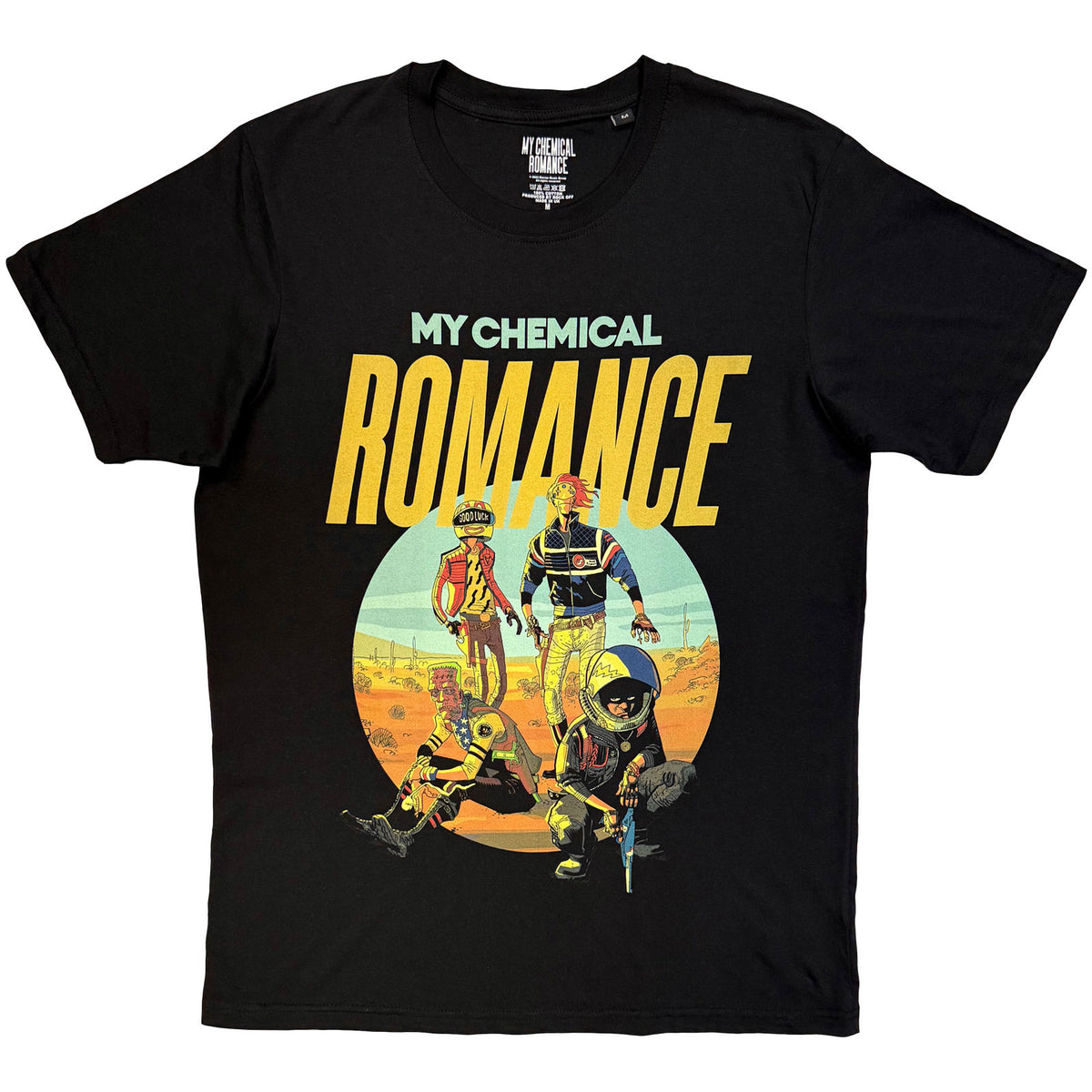 MY CHEMICAL ROMANCE - DESERT BIKERS - T-Shirt Black