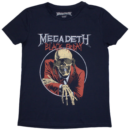 MEGADETH - BLACK FRIDAY - Ladies T-Shirt Blue