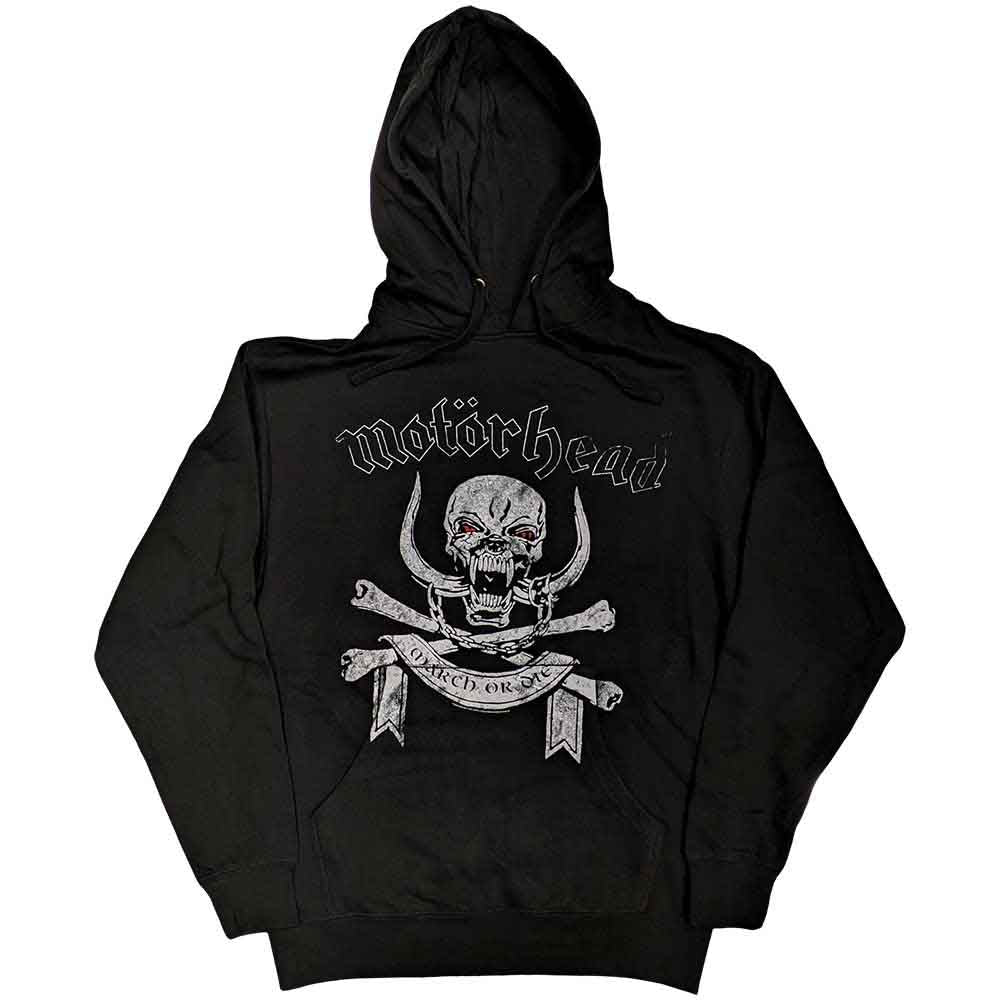 MOTORHEAD - MARCH OR DIE - Pullover Hoodie Black