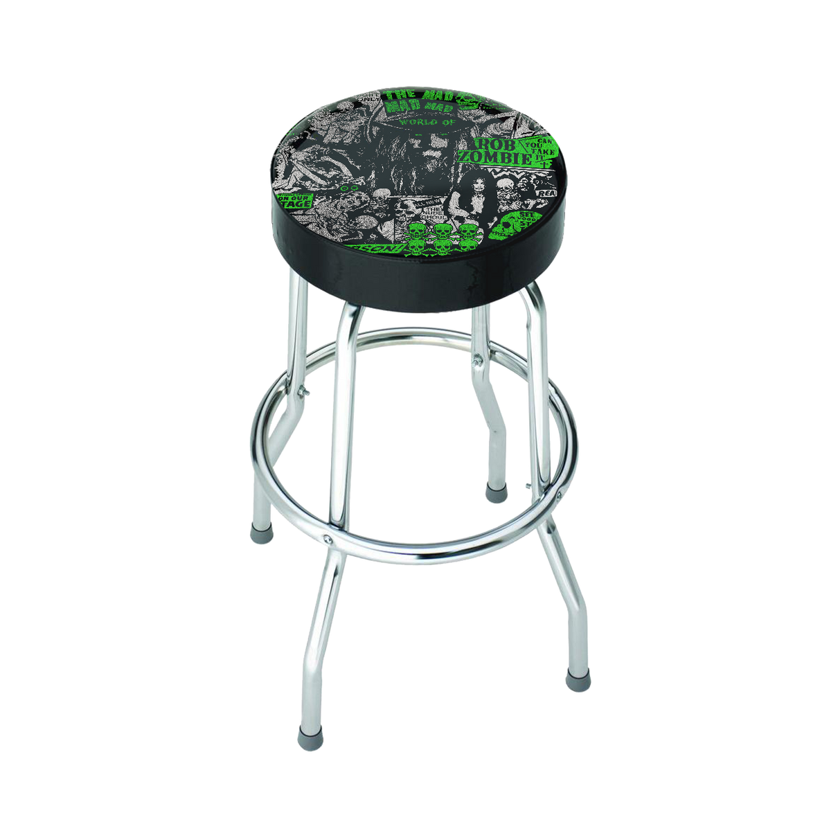 Rocksax Rob Zombie Bar Stool - Mad Mad World