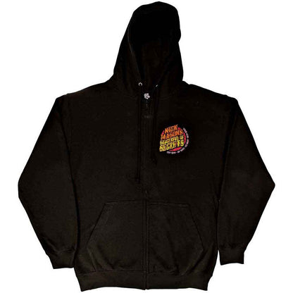 NICK MASON'S SAUCERFUL OF SECRETS - LOGO - Zipped Hoodie Black