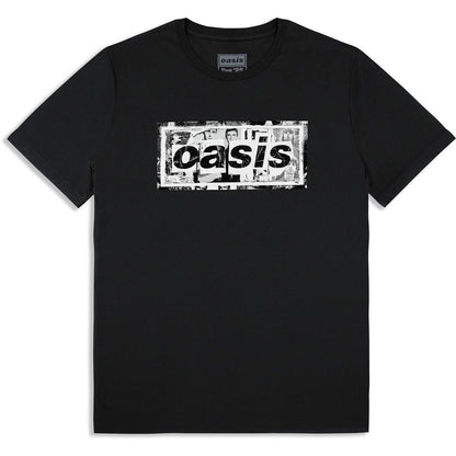 OASIS - COLLAGE LIVE '25 WORLD TOUR - T-Shirt Black