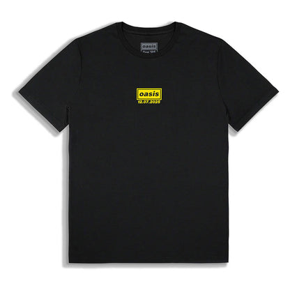 OASIS - MANCHESTER 12 JULY EVENT - T-Shirt Black