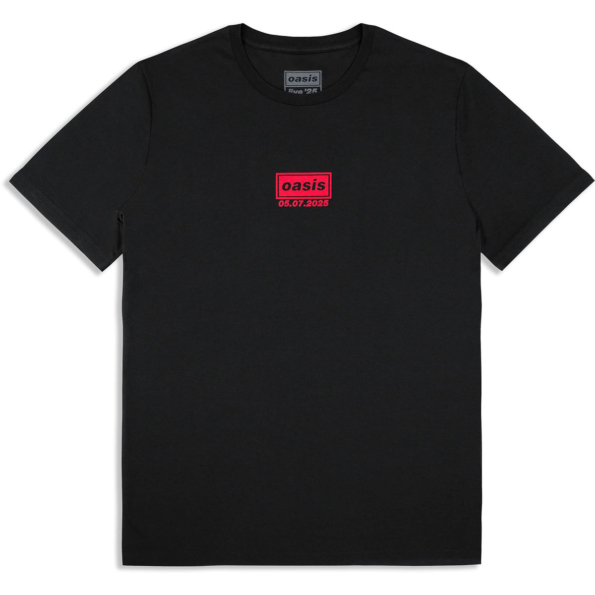 OASIS - CARDIFF 5 JULY EVENT - T-Shirt Black