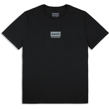 OASIS - LONDON 2 AUG EVENT - T-Shirt Black