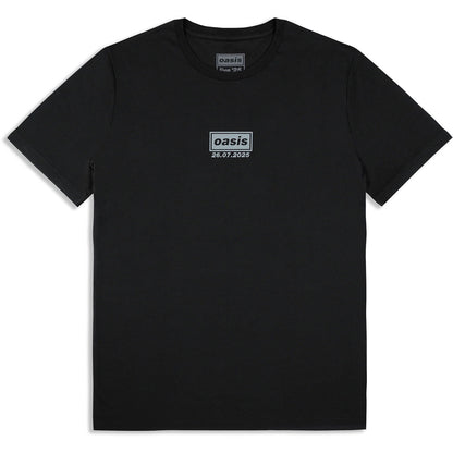 OASIS - LONDON 26 JULY EVENT - T-Shirt Black