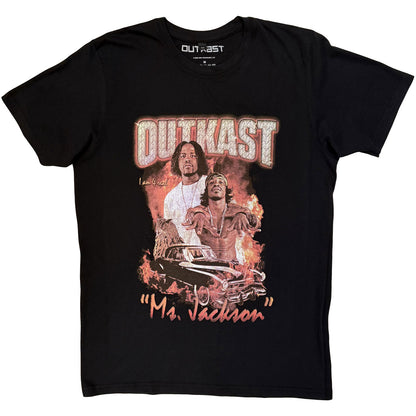 OUTKAST - MS. JACKSON - Carbon T-Shirt Black