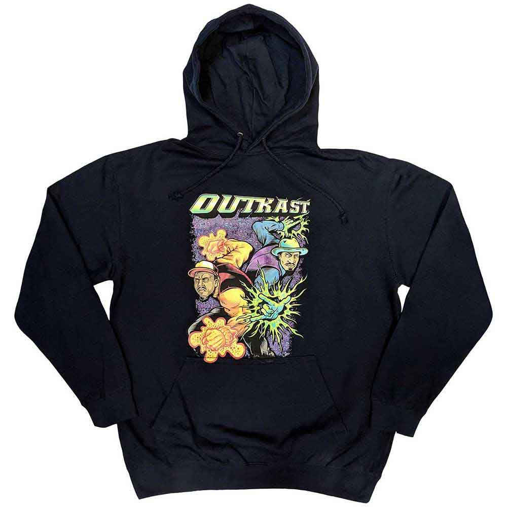 OUTKAST - SUPERHEROES - Pullover Hoodie Blue