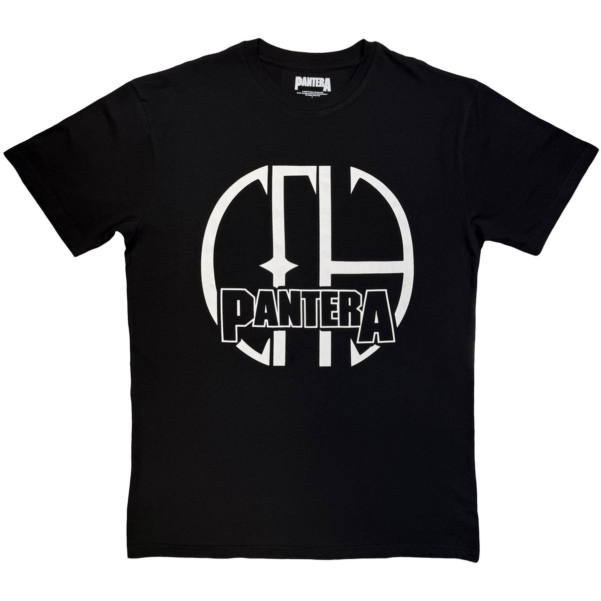 PANTERA - CFH LOGO MONO - T-Shirt Black