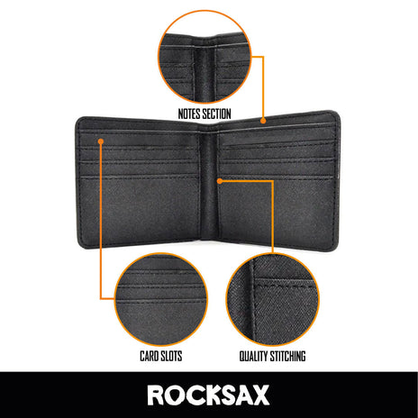 Rocksax Run DMC Wallet - Logo