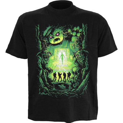 GHOSTBUSTERS - DAN MUMFORD - Front Print T-Shirt Black