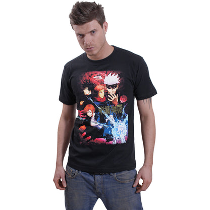 JUJUTSU KAISEN - POWER - Front Print T-Shirt Schwarz