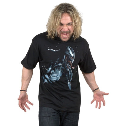 MARVEL COMICS - VENOM ART - Front Print T-Shirt Schwarz