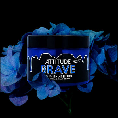 BRAVE BLUE - Attitude Haarfärbemittel - 135ml