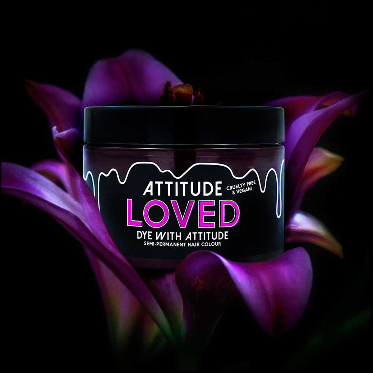 LOVED PINK - Attitude Haarfärbemittel - 135ml