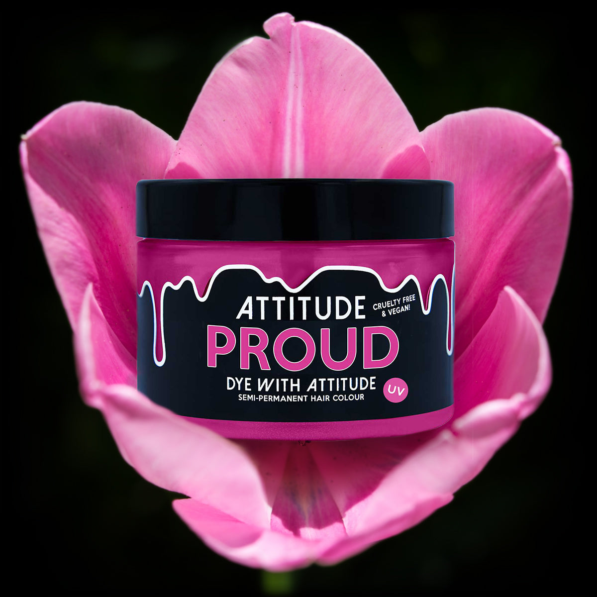 PROUD UV PINK - Attitude Haarfärbemittel - 135ml