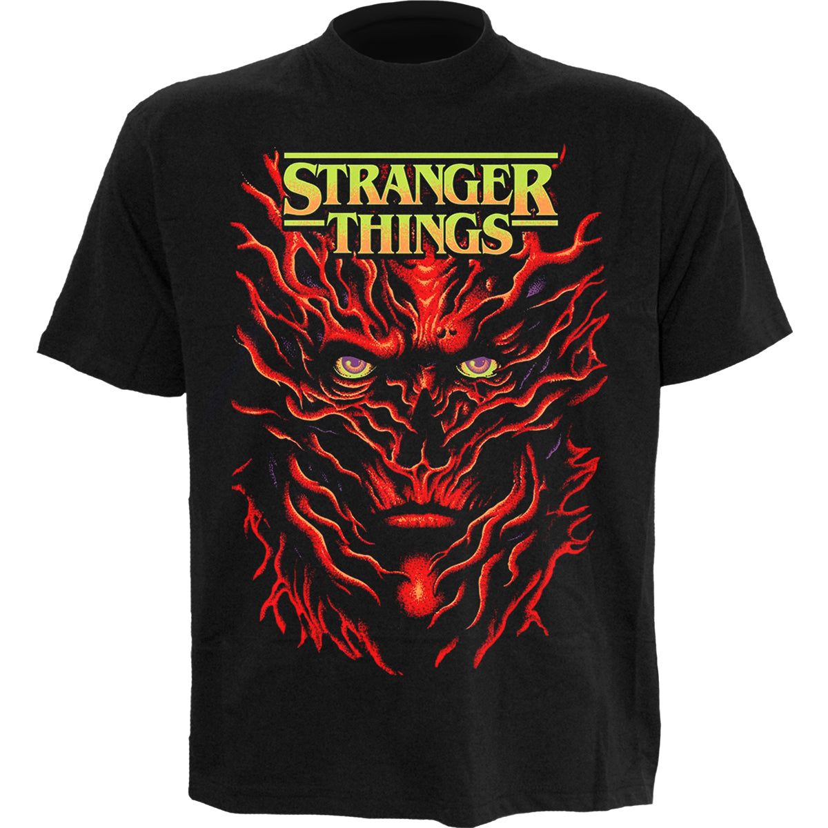 STRANGER THINGS - VECNA POSTERISED - Front Print T-Shirt Schwarz