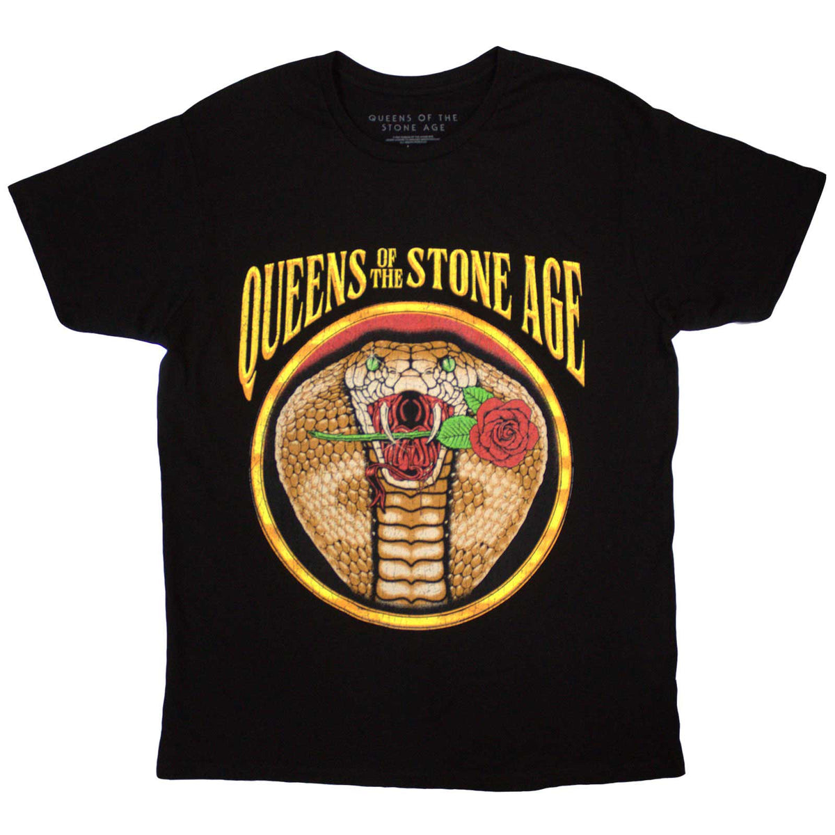 QUEENS OF THE STONE AGE - COBRA - T-Shirt Black