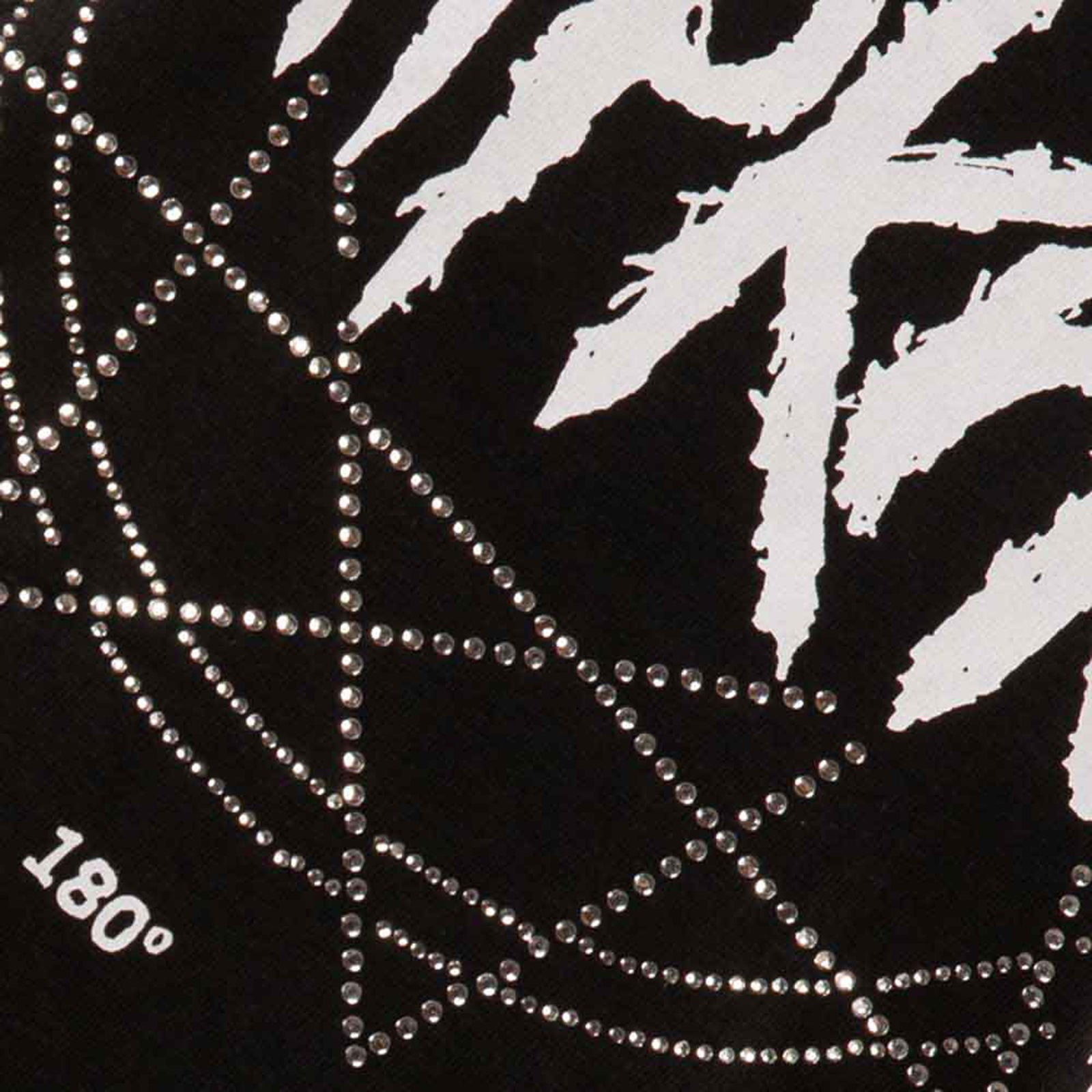 SLIPKNOT - LOGO STAR - Ladies T-Shirt Black (Embellished)